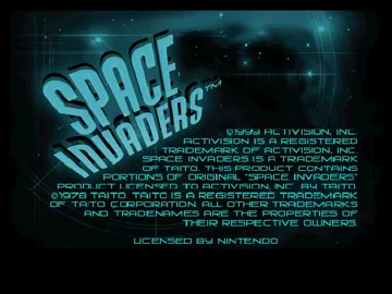 Space Invaders (USA) screen shot title